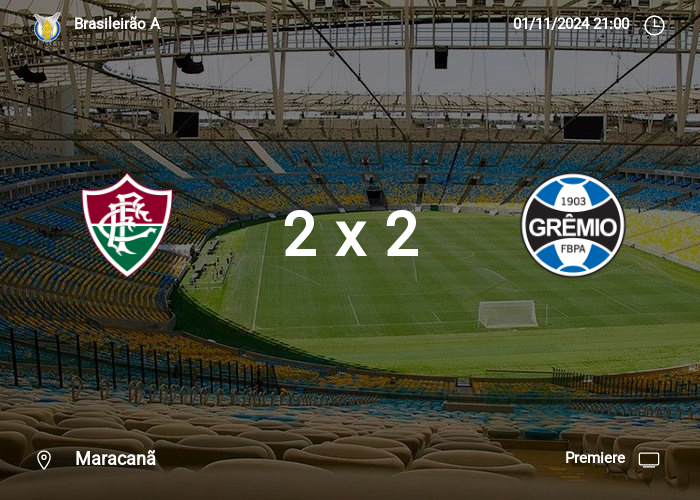 Fluminense x Grêmio: Informações da partida | 01-11-2024