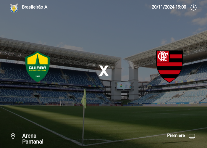 Cuiabá x Flamengo: Informações da partida | 20-11-2024