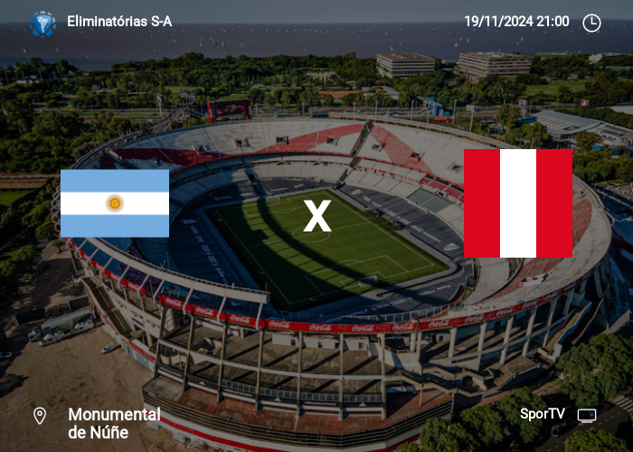 Argentina vs Peru: Información del juego | 19-11-2024