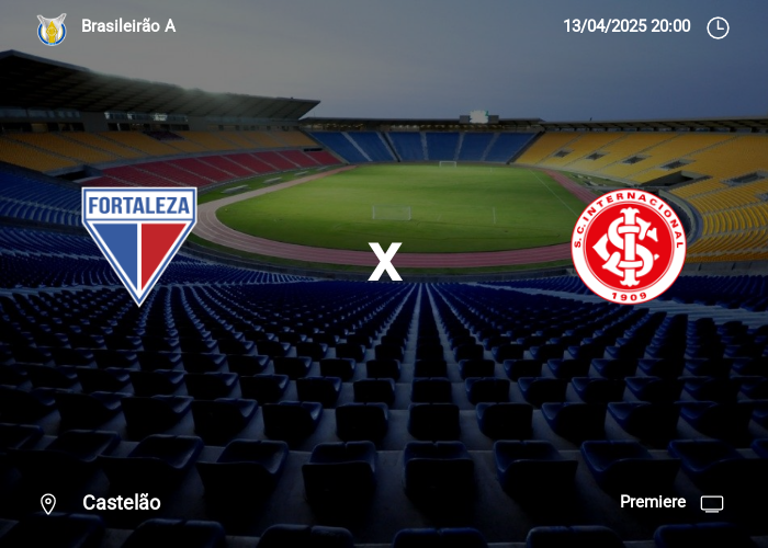 Fortaleza x Internacional: Informações da partida | 13-04-2025