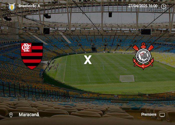 Flamengo x Corinthians: Informações da partida | 27-04-2025