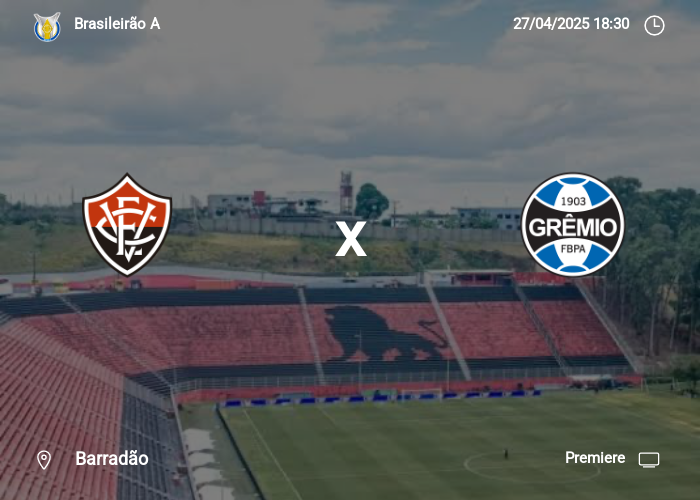 Vitória x Grêmio: Informações da partida | 27-04-2025