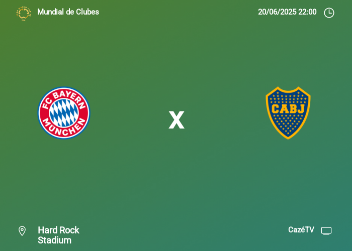 FC Bayern vs Boca Juniors: Información del juego | 20-06-2025