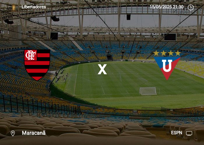 Flamengo x LDU: Informações da partida | 15-05-2025