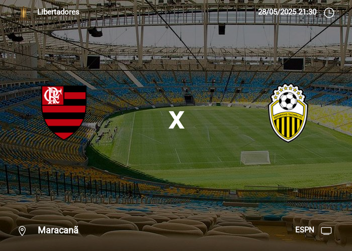 Flamengo x Deportivo Táchira: Informações da partida | 28-05-2025