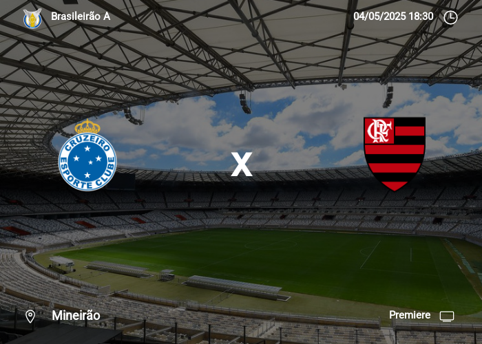 Cruzeiro x Flamengo: Informações da partida | 04-05-2025