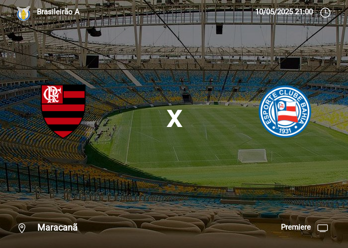 Flamengo x Bahia: Informações da partida | 10-05-2025