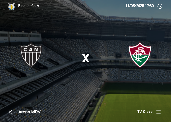 Atlético MG x Fluminense: Informações da partida | 11-05-2025