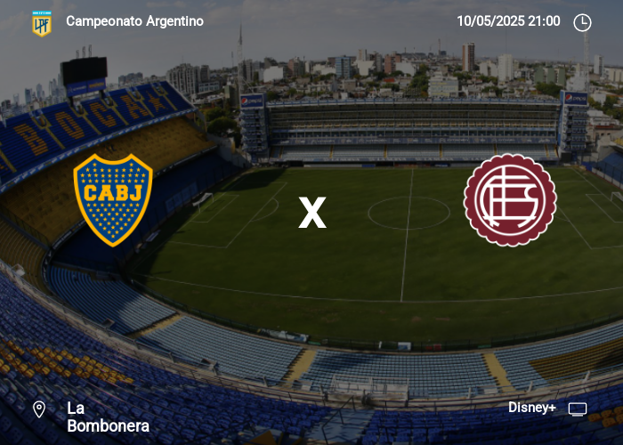 Boca Juniors vs Lanús: Información del juego | 10-05-2025