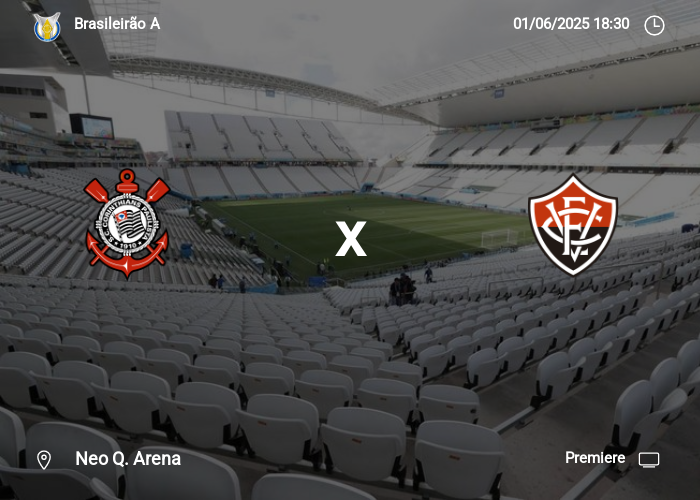 Corinthians x Vitória: Informações da partida | 01-06-2025
