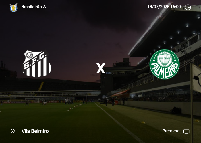 Santos x Palmeiras: Informações da partida | 15-11-2025.