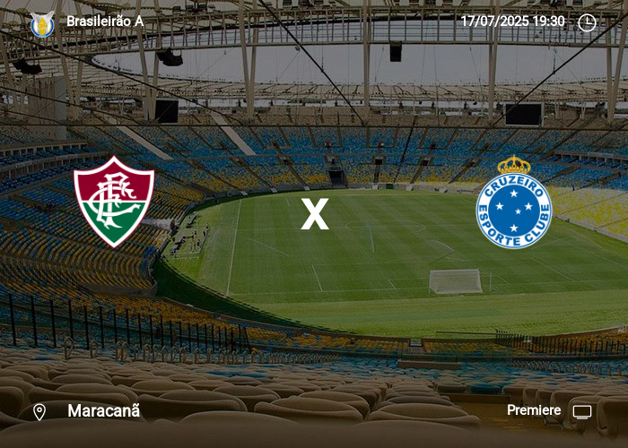 Fluminense x Cruzeiro: Informações da partida | 17-07-2025