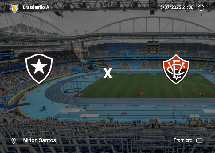 Botafogo x Vitória: Informações da partida | 16-07-2025