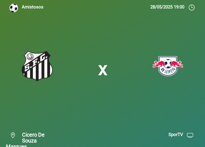Santos x RB Leipzig: Informações da partida | 28-05-2025