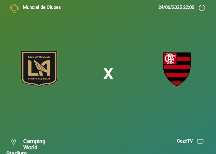 Los Angeles FC x Flamengo: Informações da partida | 24-06-2025