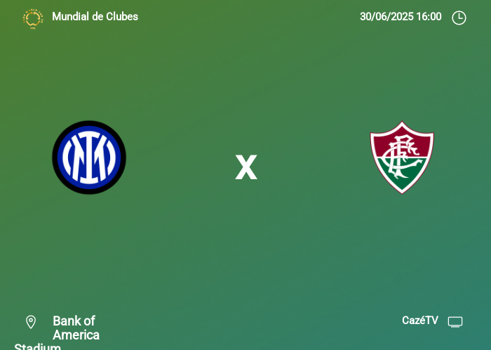 Internazionale x Fluminense: Informações da partida | 30-06-2025