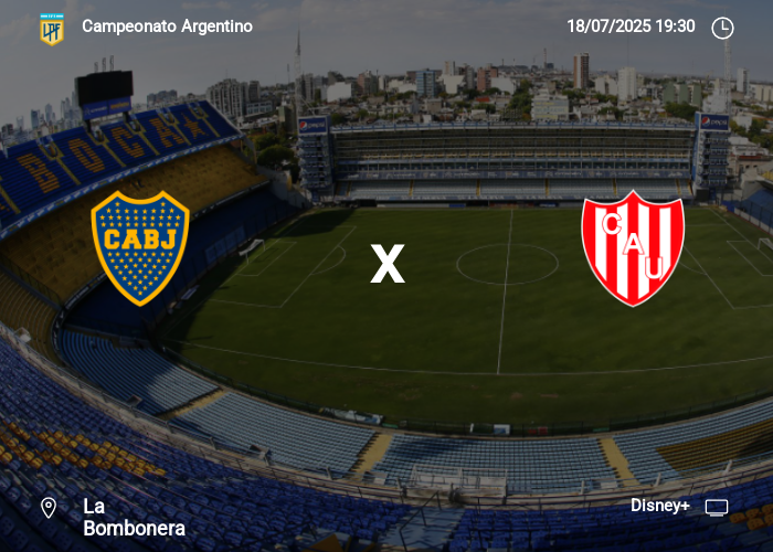 Boca Juniors vs Union Santa Fe: Información del juego | 18-07-2025