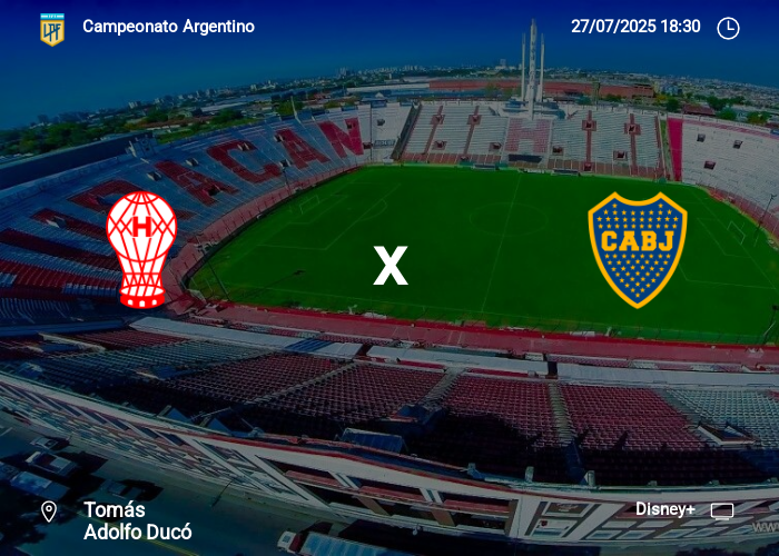 Huracán vs Boca Juniors: Información del juego | 27-07-2025