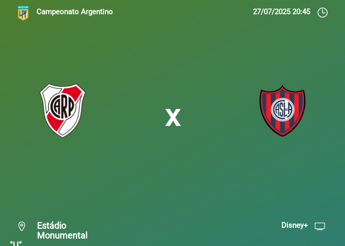 River Plate vs San Lorenzo: Información del juego | 27-07-2025