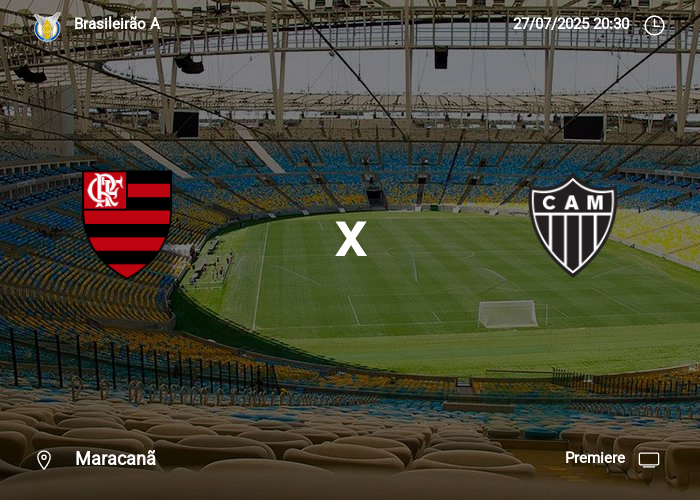 Flamengo x Atlético MG: Informações da partida | 27-07-2025
