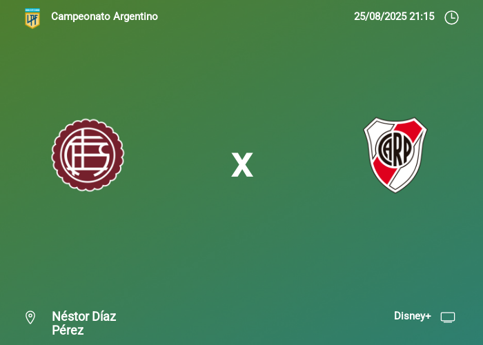 Lanús vs River Plate: Información del juego | 25-08-2025