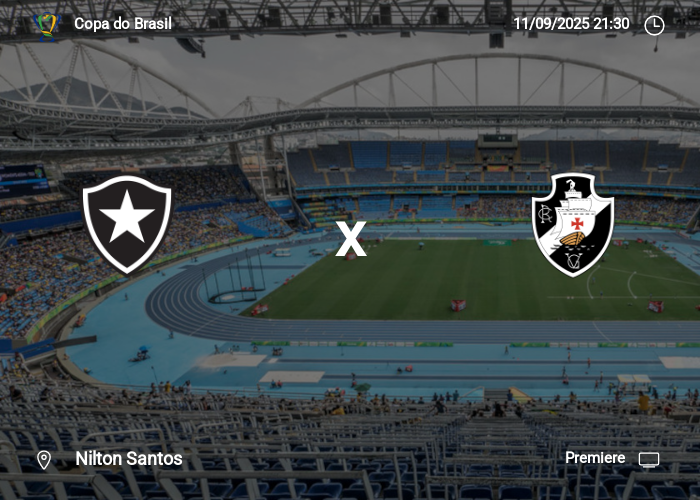 Botafogo x Vasco: Informações da partida | 11-09-2025