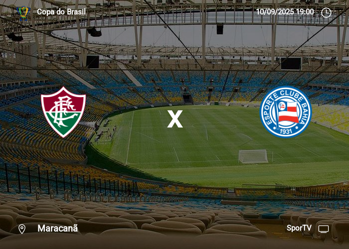 Fluminense x Bahia: Informações da partida | 10-09-2025