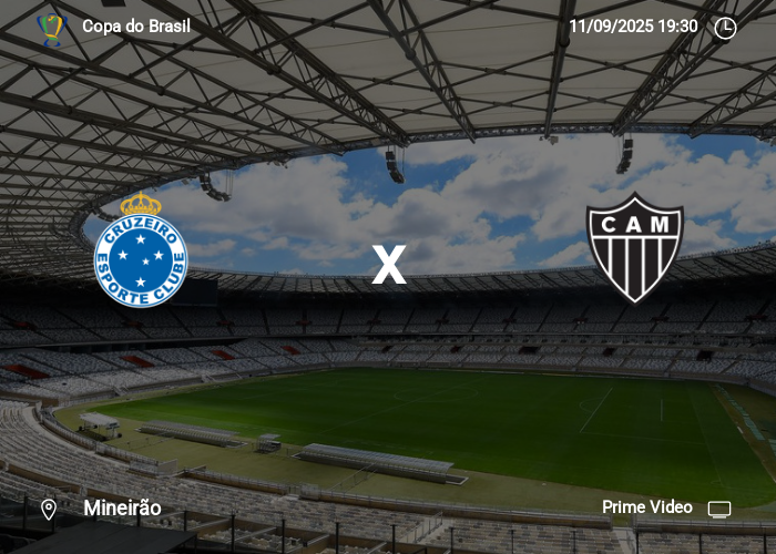 Cruzeiro x Atlético MG: Informações da partida | 11-09-2025