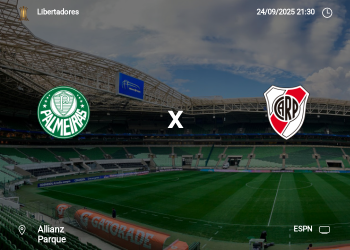 Palmeiras vs River Plate: Información del juego | 24-09-2025