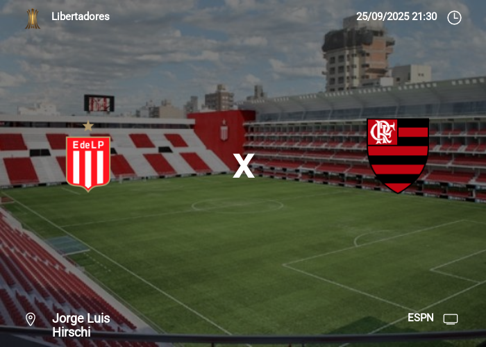 Estudiantes x Flamengo: Informações da partida | 25-09-2025