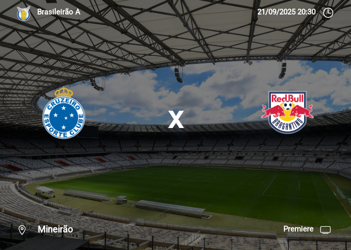Cruzeiro x Bragantino: Informações da partida | 21-09-2025