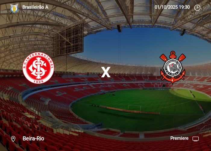 Internacional x Corinthians: Informações da partida | 01-10-2025