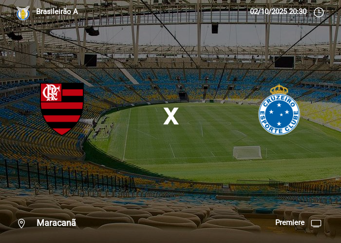 Flamengo x Cruzeiro: Informações da partida | 02-10-2025