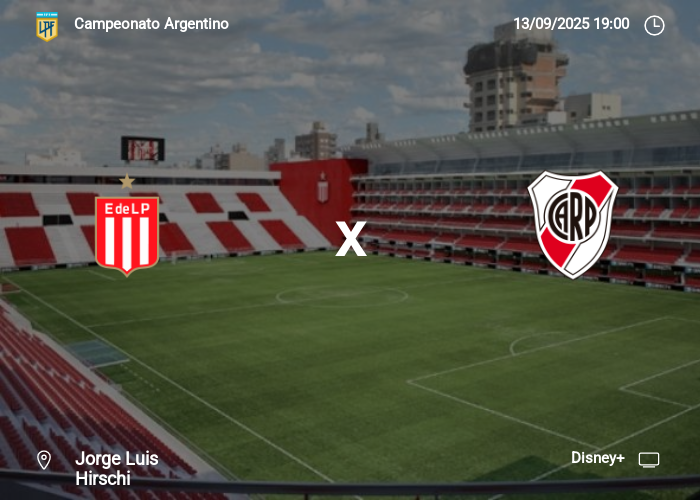 Estudiantes vs River Plate: Información del juego | 13-09-2025