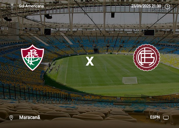 Fluminense x Lanús: Informações da partida | 23-09-2025