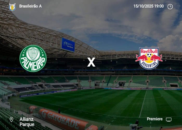 Palmeiras x Bragantino: Informações da partida | 15-10-2025