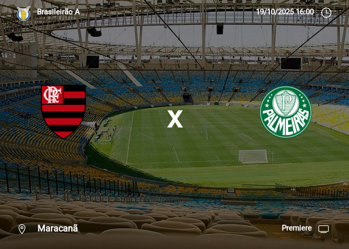 Flamengo x Palmeiras: Informações da partida | 19-10-2025
