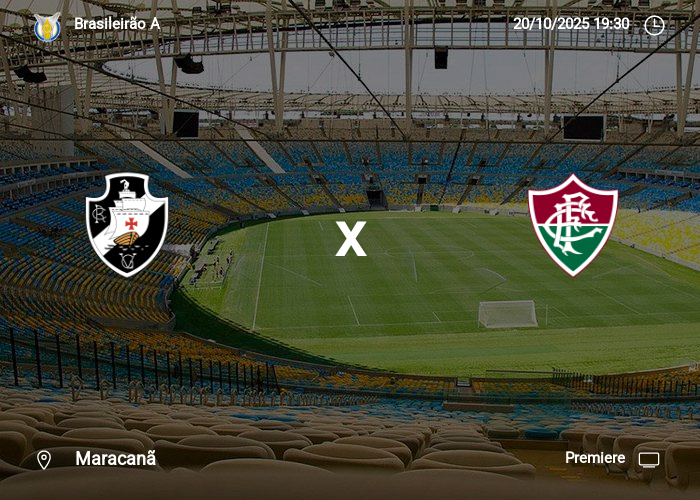 Vasco x Fluminense: Informações da partida | 20-10-2025