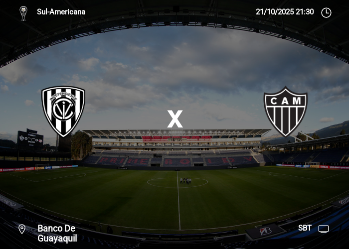 Del Valle x Atlético MG: Informações da partida | 21-10-2025