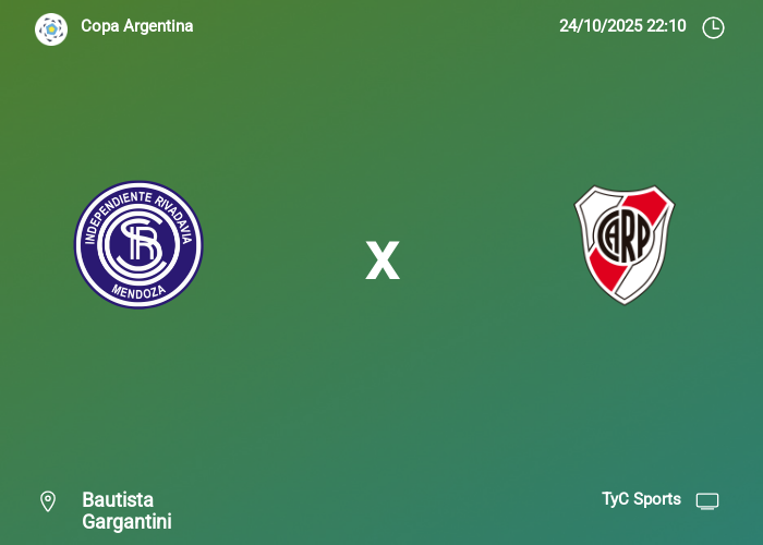 Ind. Rivadavia vs River Plate: Información del juego | 24-10-2025
