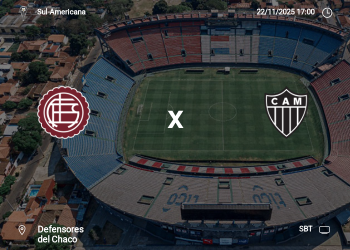 Lanús x Atlético MG: Informações da partida | 22-11-2025